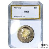 1971-S Kennedy Half Dollar PCI PR65