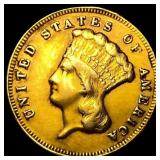 1874 $3 Gold Piece