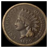 1859 Indian Head Cent NEARLY UNCIRCULATED
