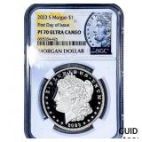 2023-S Morgan Silver Dollar NGC PF70 Ultra Cameo