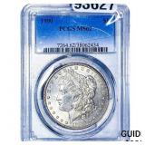 1900 Morgan Silver Dollar PCGS MS62