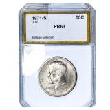 1971-S Kennedy Half Dollar PCI PR63