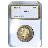 1971-S Kennedy Half Dollar PCI PR65