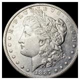 1887-S Silver Morgan Dollar CLOSELY  UNCIRCULATED