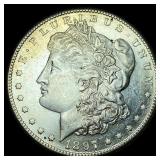 1897-S Silver Morgan Dollar CHOICE BU