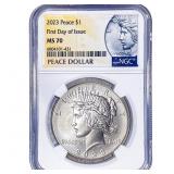 2023 Silver Peace Dollar NGC MS70