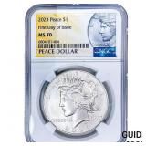 2023 Silver Peace Dollar NGC MS70