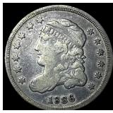 1836 Capped Bust Half Dime LIGHTLY CIRCULATED