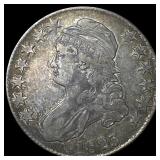 1825 Capped Bust Half Dollar LIGHTLY CIRCULATED