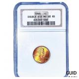 1995 Lincoln Memorial Cent NGC MS69 RD Dbl Die