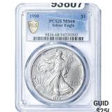 1990 Silver Eagle PCGS MS68