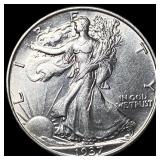 1937 Walking Liberty Half Dollar UNCIRCULATED