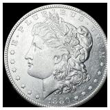 1880-O Micro O Morgan Silver Dollar CLOSELY  UNCI