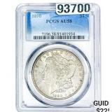1890 Morgan Silver Dollar PCGS AU58
