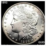 1893 Morgan Silver Dollar CHOICE BU