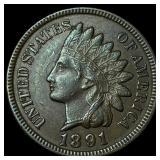 1891 Indian Head Cent UNCIRCULATED