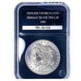 1904 Morgan Silver Dollar  GENUNC