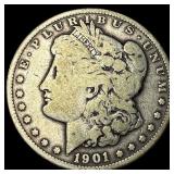 1901 Silver Morgan Dollar LIGHTLY CIRCULATED
