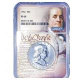 1962 Franklin Half Dollar NGC PF69