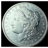 1903 Morgan Silver Dollar NEARLY UNCIRCULATED