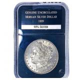 1889 Morgan Silver Dollar  GENUNC