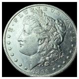 1896-O Silver Morgan Dollar NEARLY  UNCIRCULATED