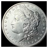 1896-O Silver Morgan Dollar NEARLY  UNCIRCULATED