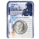 1967 Kennedy Half Dollar NGC MS67