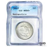 1952-S Washington Carver Half Dollar ICG MS65+