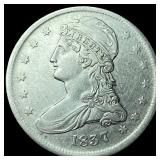1837 Capped Bust Half Dollar CLOSELY UNCIRCULATED