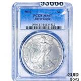 2000 Silver Eagle PCGS MS67