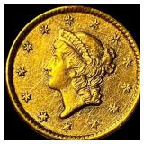 1851 Gold $1 Type 1 HIGH GRADE