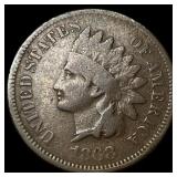 1868 Indian Head Cent NICELY CIRCULATED