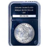 1897 Morgan Silver Dollar  GENUNC