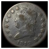 1812 Classic Head Large Cent LIGHTLY CIRCULATED