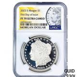 2023-S Morgan Silver Dollar NGC PF70 Ultra Cameo