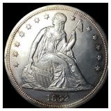 1842 Seated Liberty Dollar