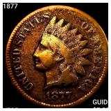 1877 Indian Head Cent LIGHTLY CIRCULATED