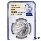 2023 Silver Peace Dollar NGC MS70
