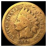 1865 Indian Head Cent NICELY CIRCULATED