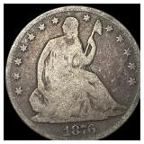 1876 Seated Liberty Half Dollar UNCIRCULATED