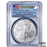 2025 Silver Eagle PCGS MS69