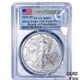 2025 Silver Eagle PCGS MS69