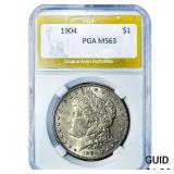 1904 Morgan Silver Dollar PGA MS63