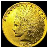 1908 $10 Gold Eagle