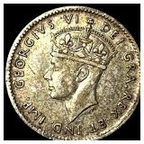1940C Newfoundland Silver 5 Cents