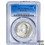 1936 Robinson Half Dollar PCGS MS64