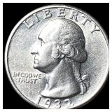 1932 Silver Washington Quarter UNCIRCULATED