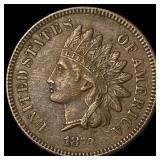 1873 Indian Head Cent CLOSELY UNCIRCULATED