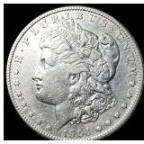 1904-S Silver Morgan Dollar CLOSELY UNCIRCULATED